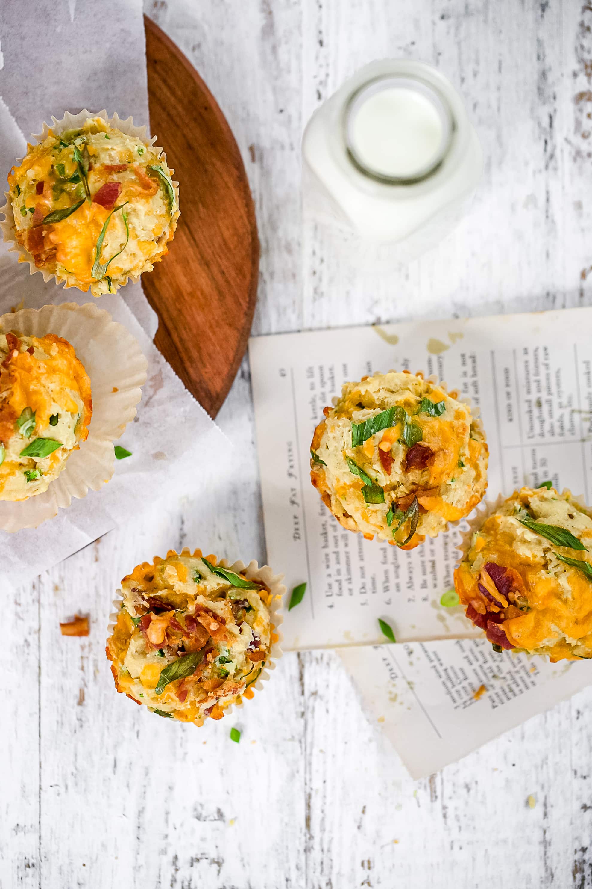 Cheese and Bacon Muffins with Jalapeño