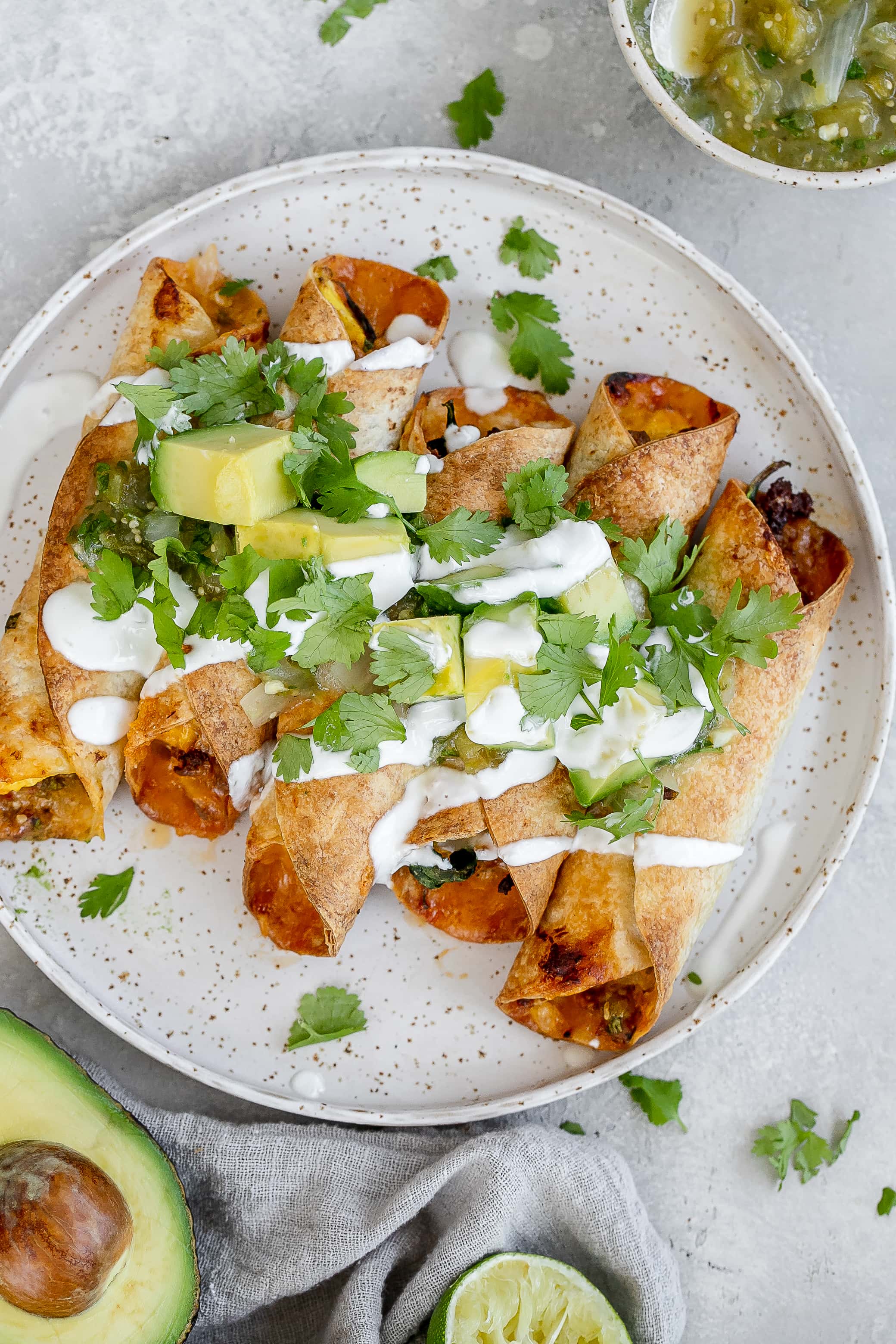 Air Fryer Breakfast Taquitos