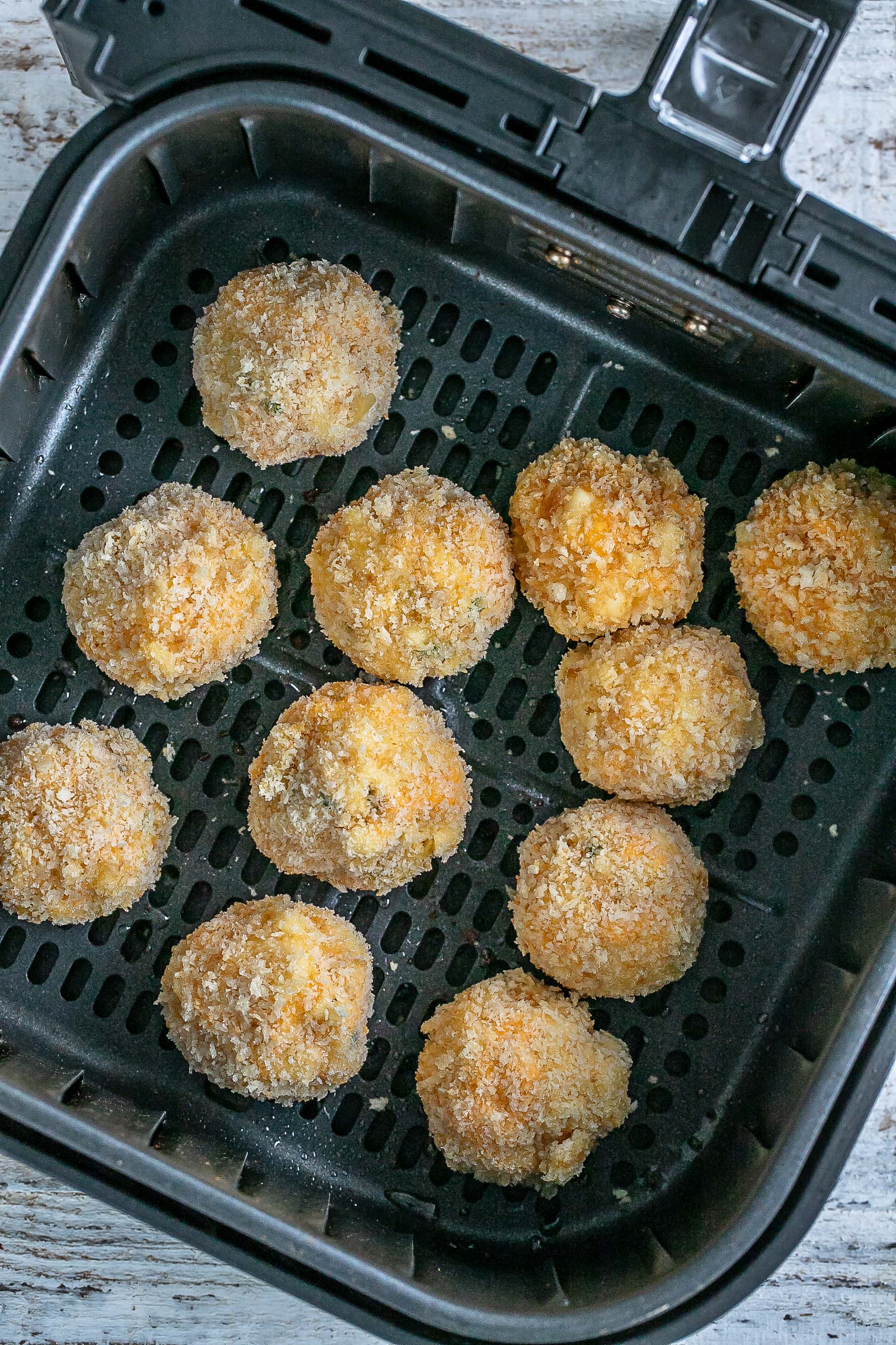 mac and cheese balls in air fryer