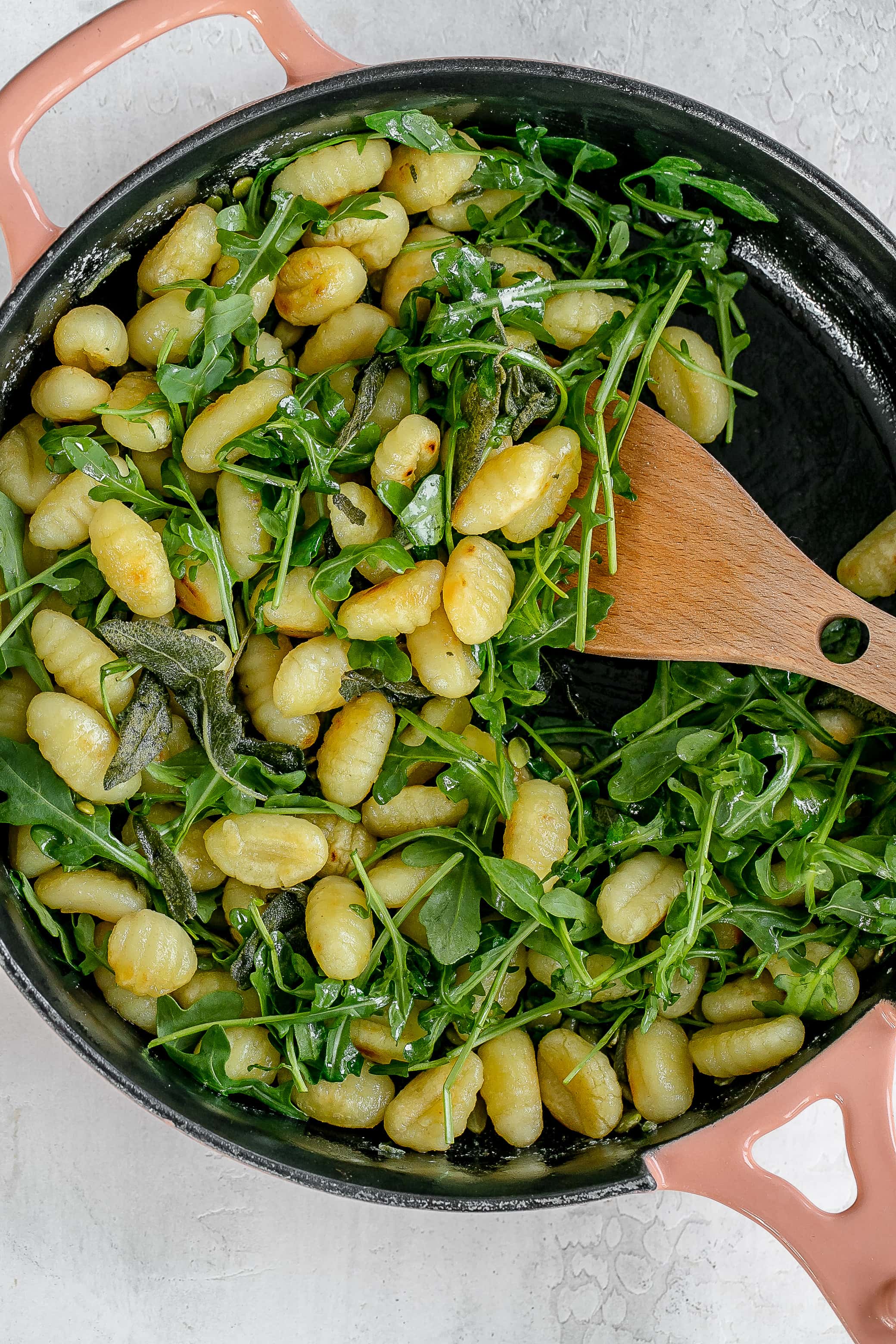 Pan Fried Gnocchi with Sage & Brown Butter