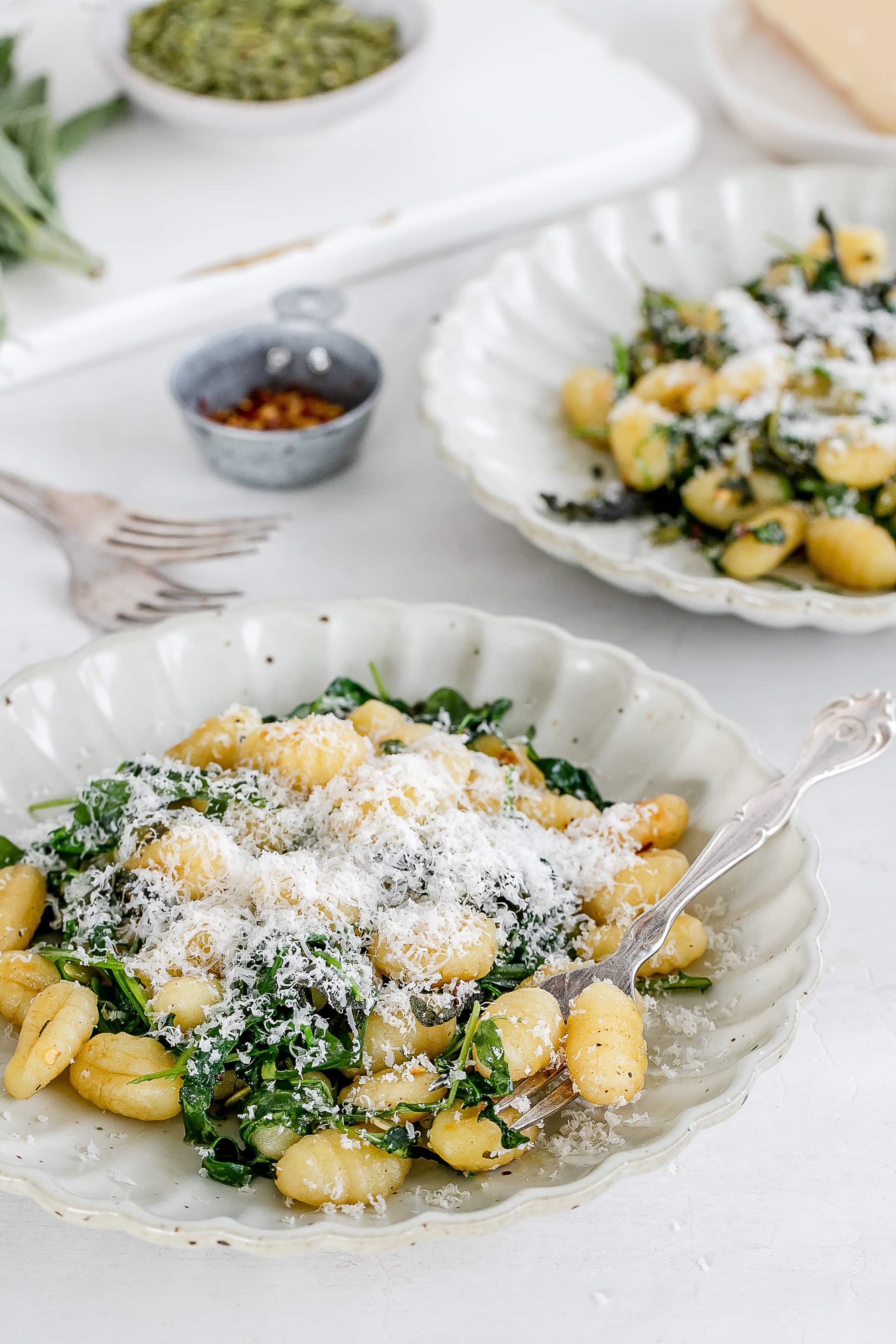 Pan Fried Gnocchi with Sage & Brown Butter