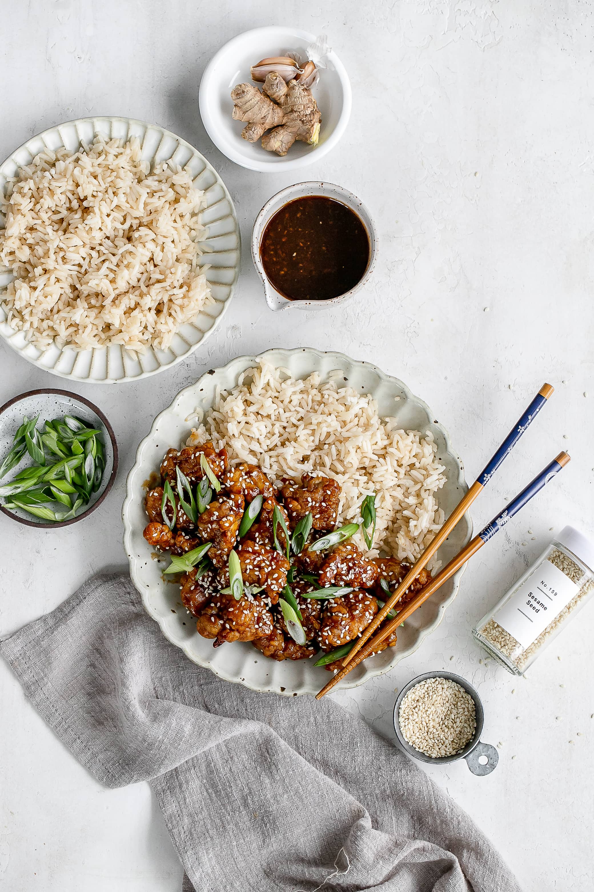 Air Fryer General Tso Chicken