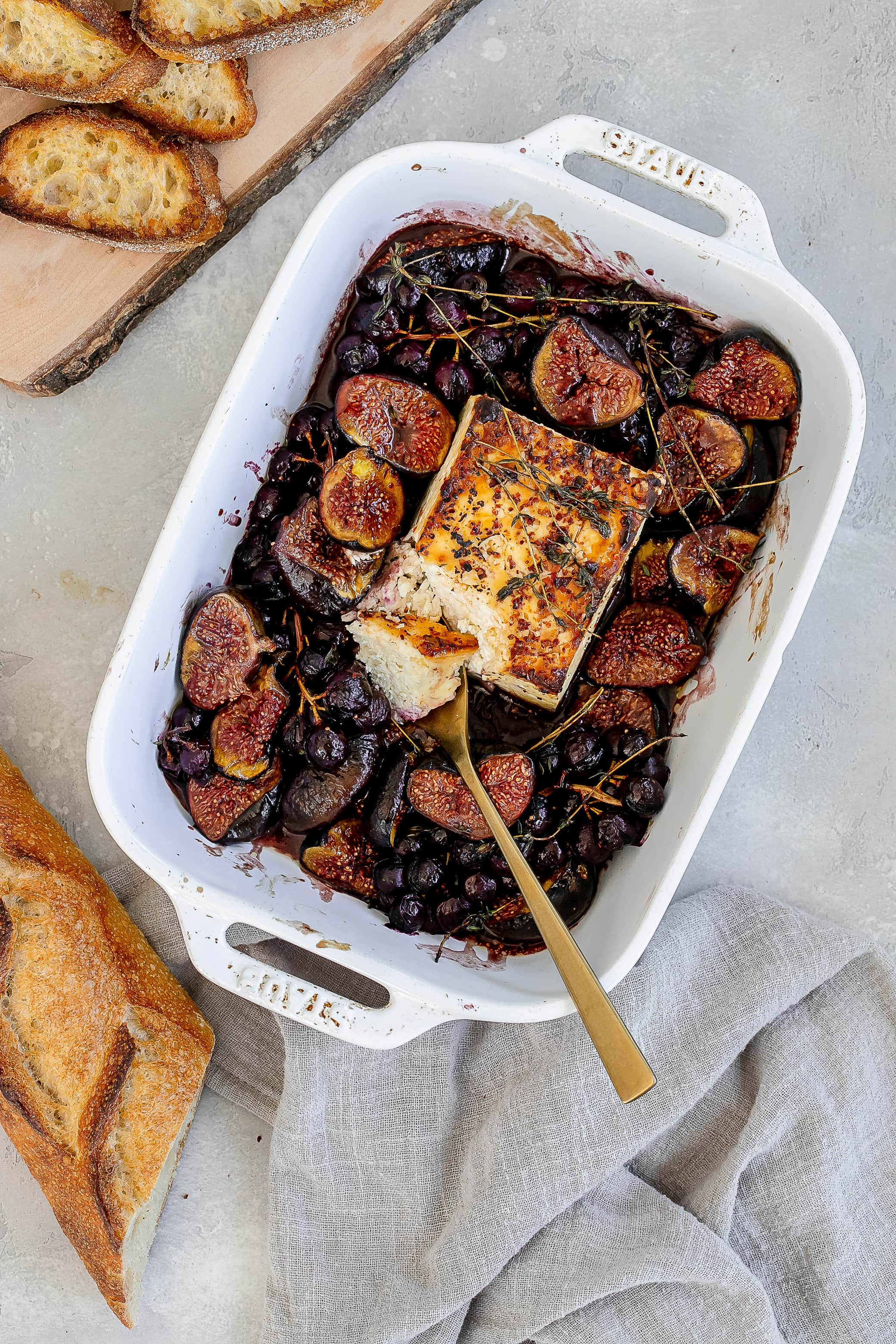 Baked Feta and Figs