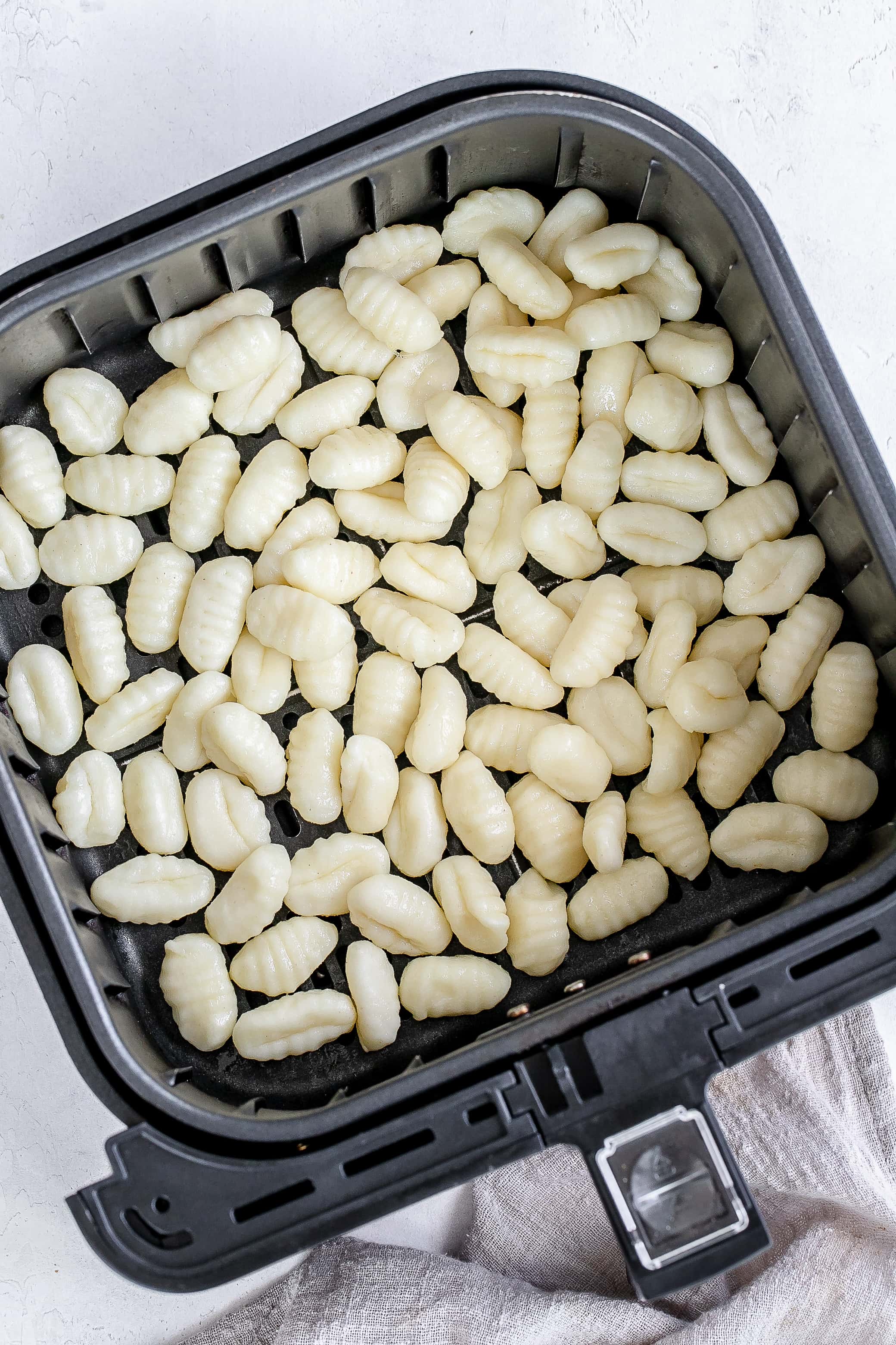 Air Fryer Gnocchi with Burst Tomatoes