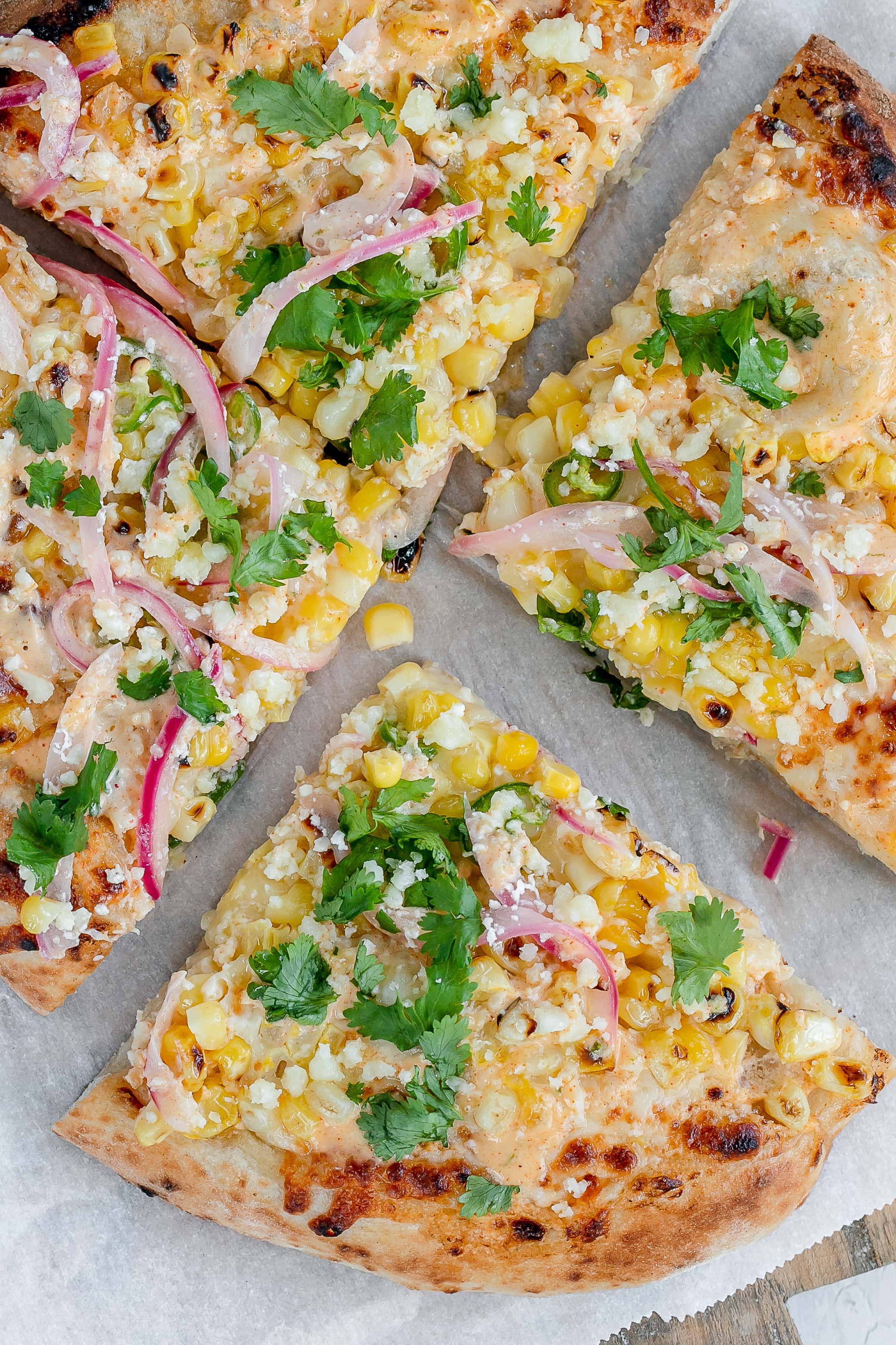 Elote Pizza (Street Corn Pizza)