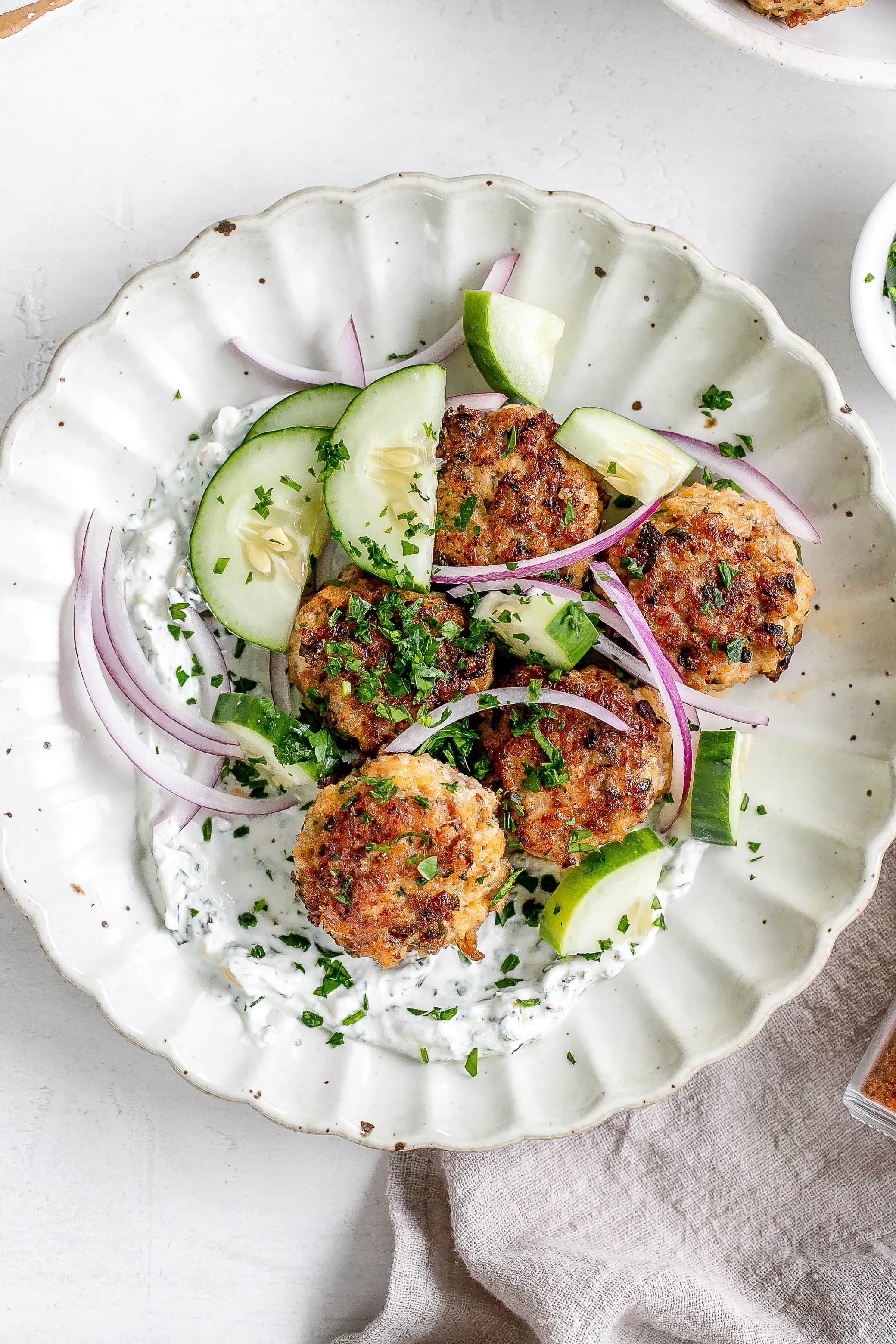 Moroccan Chicken Meatballs