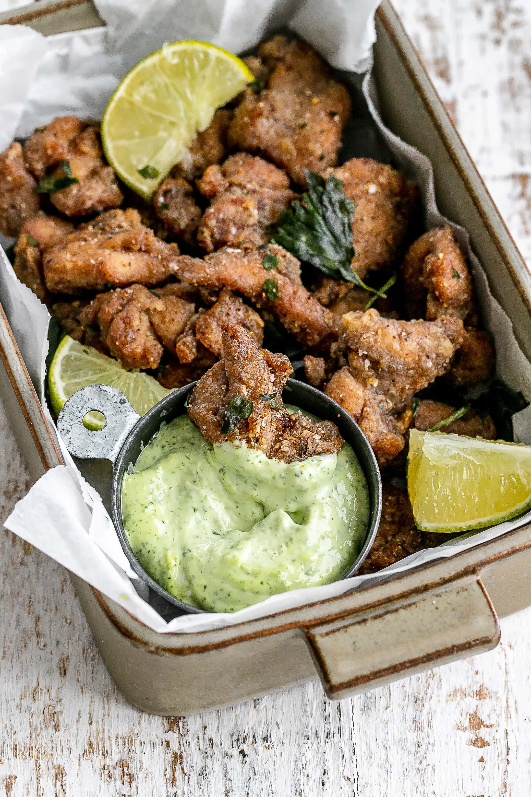 Air Fryer Taiwanese Popcorn Chicken