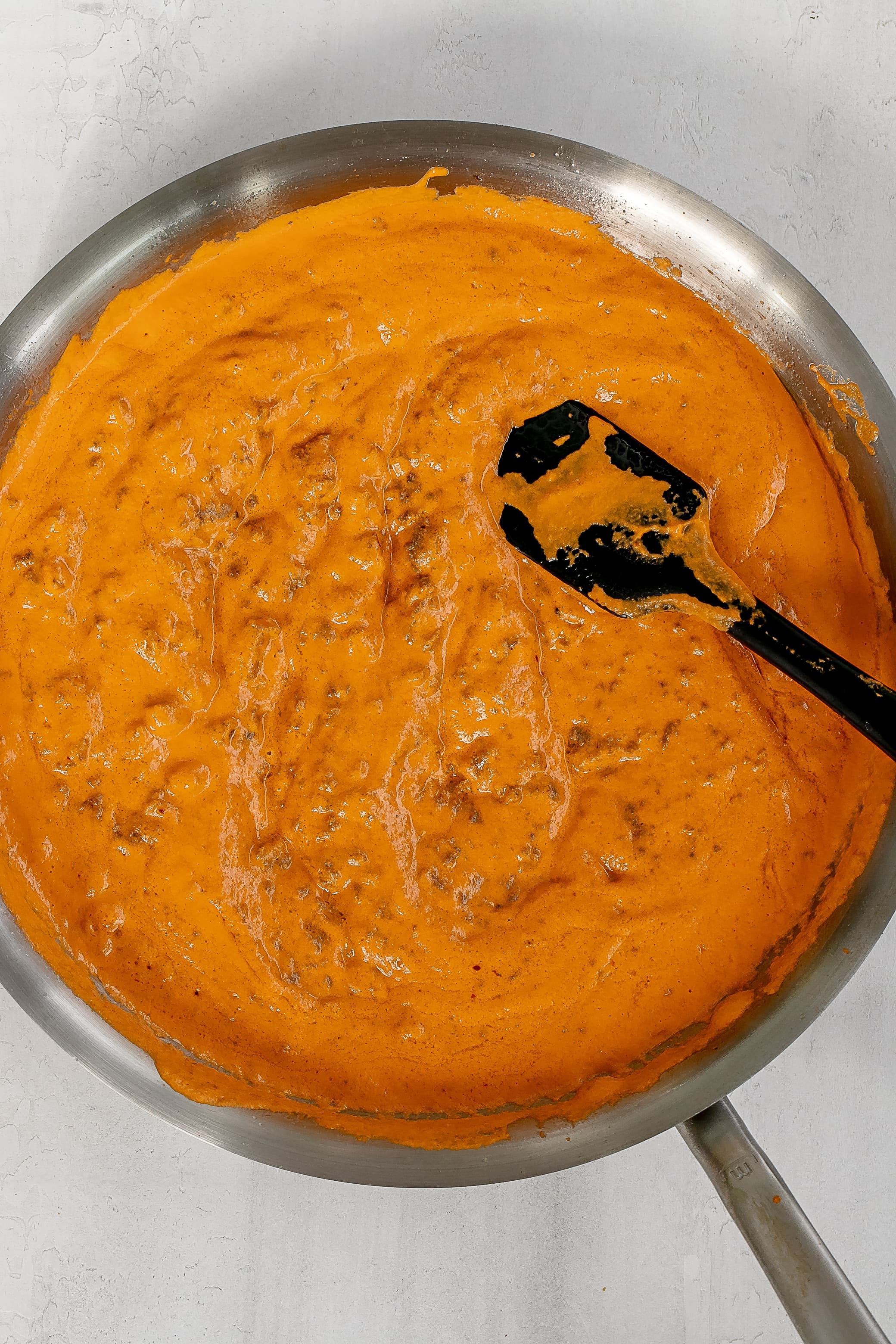 Stuffed Shells with Vodka Sauce & Ground Beef