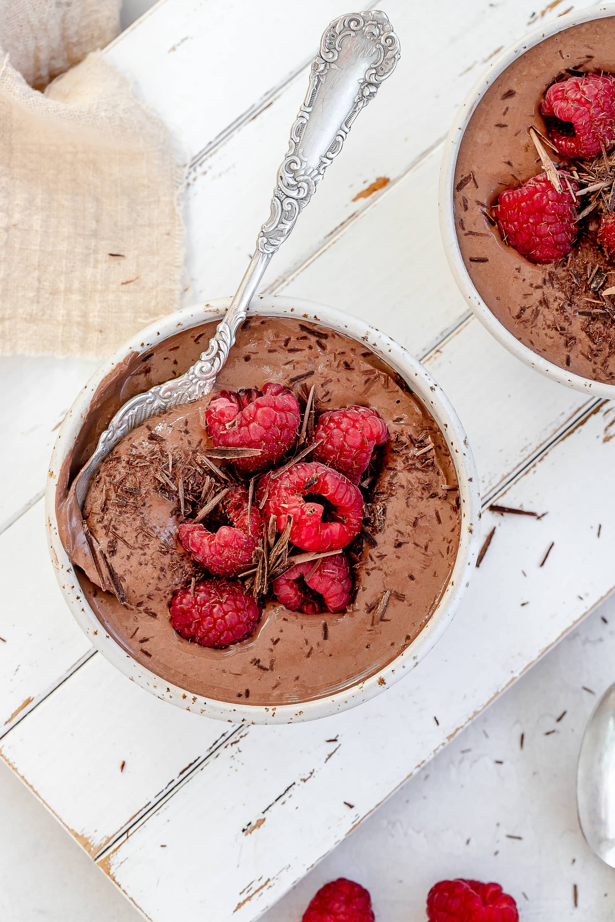High Protein Chocolate Mousse with Greek Yogurt