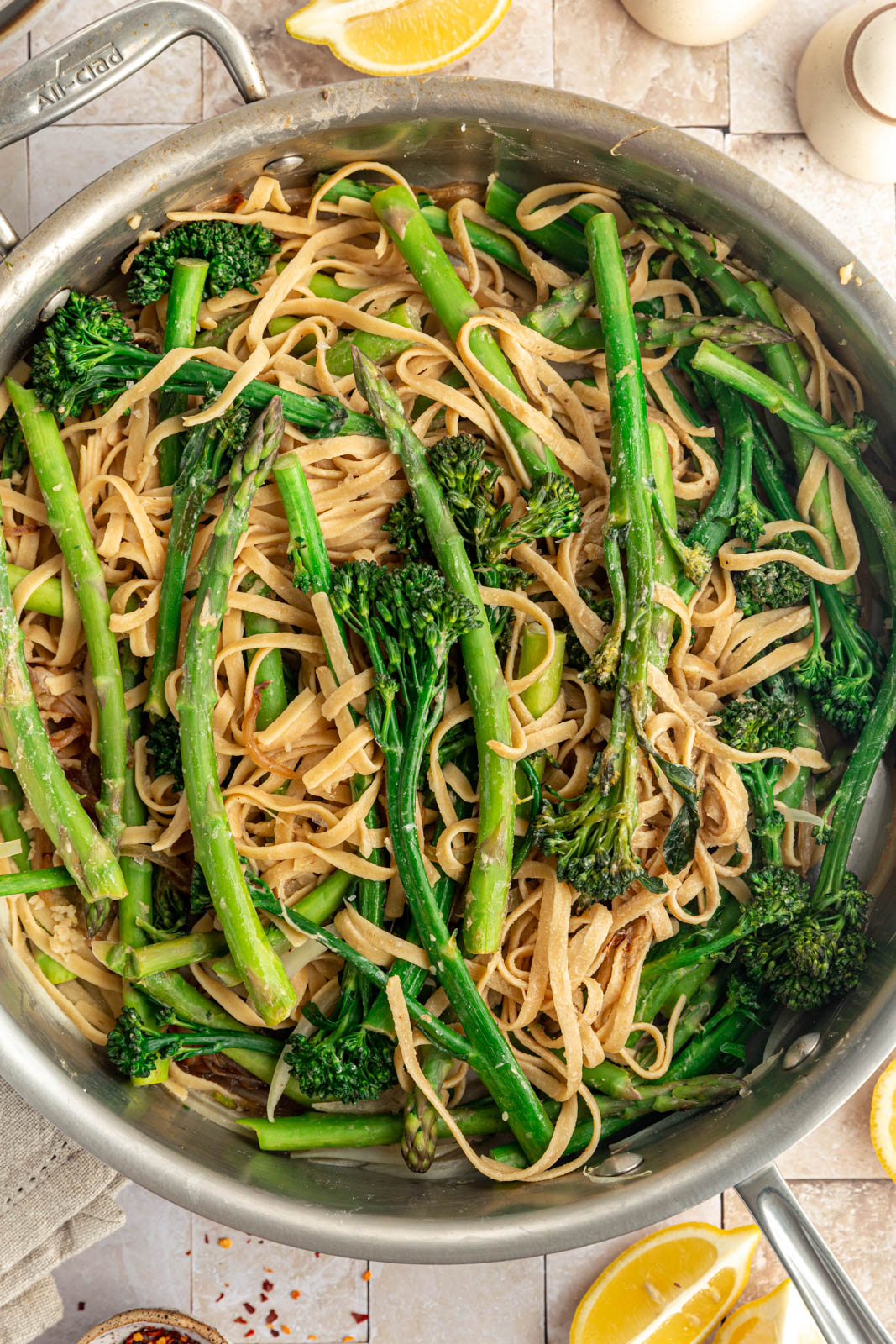 Broccoli Asparagus Pasta