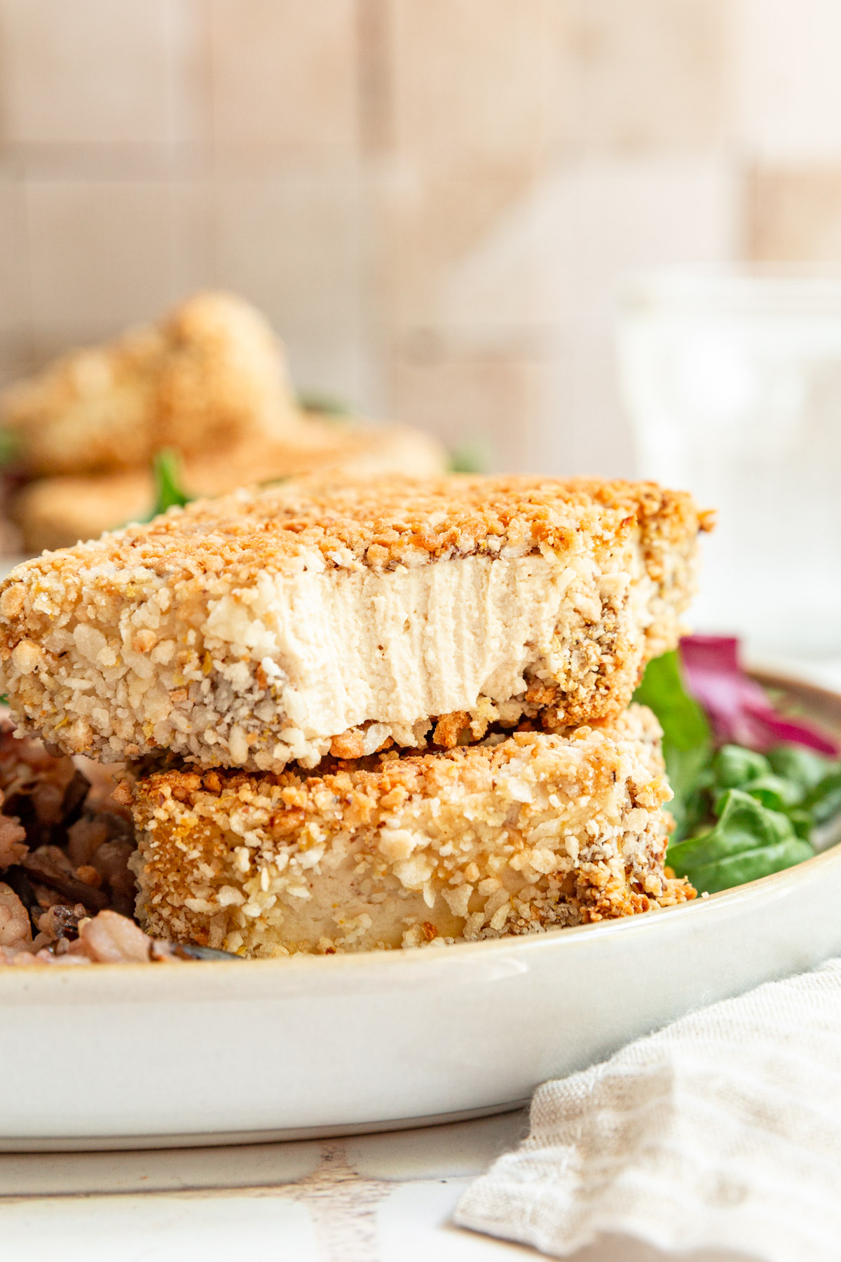Easy Panko Crusted Tofu