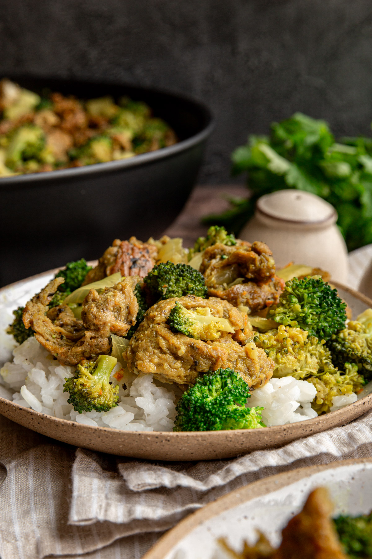 High Protein Vegan Chicken Curry