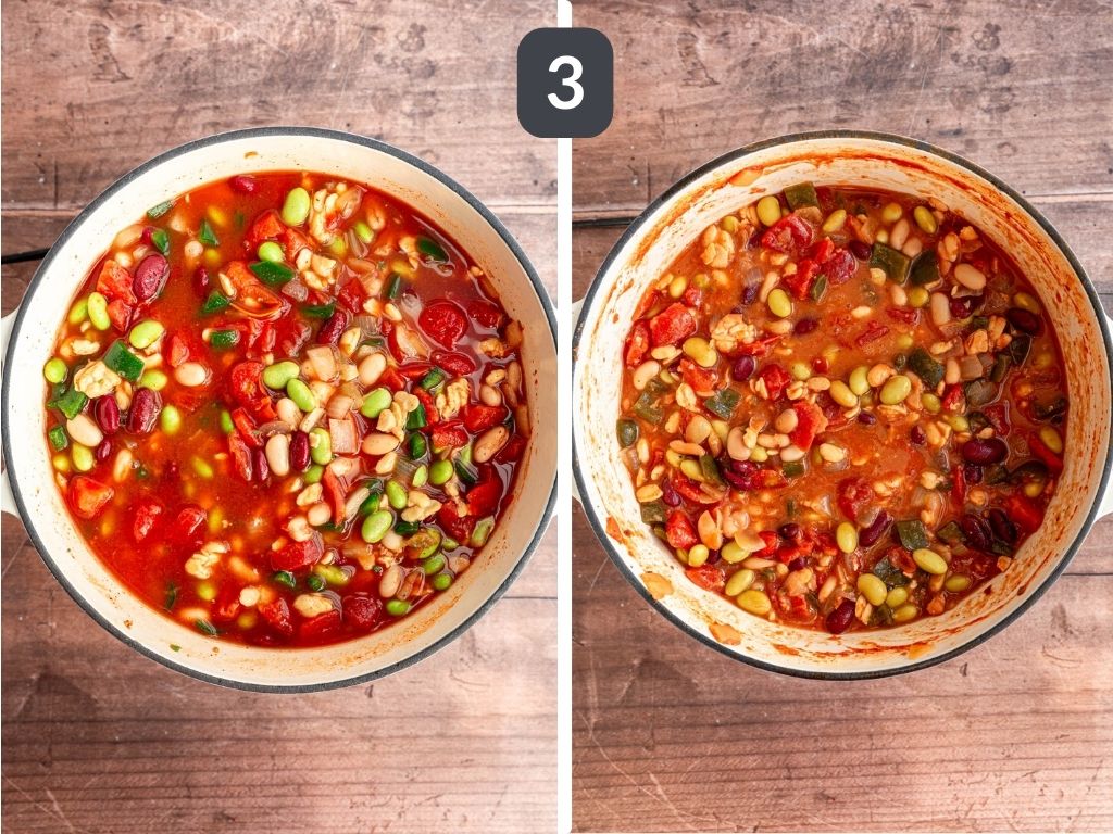 Vegan Tempeh Chili (High Protein)