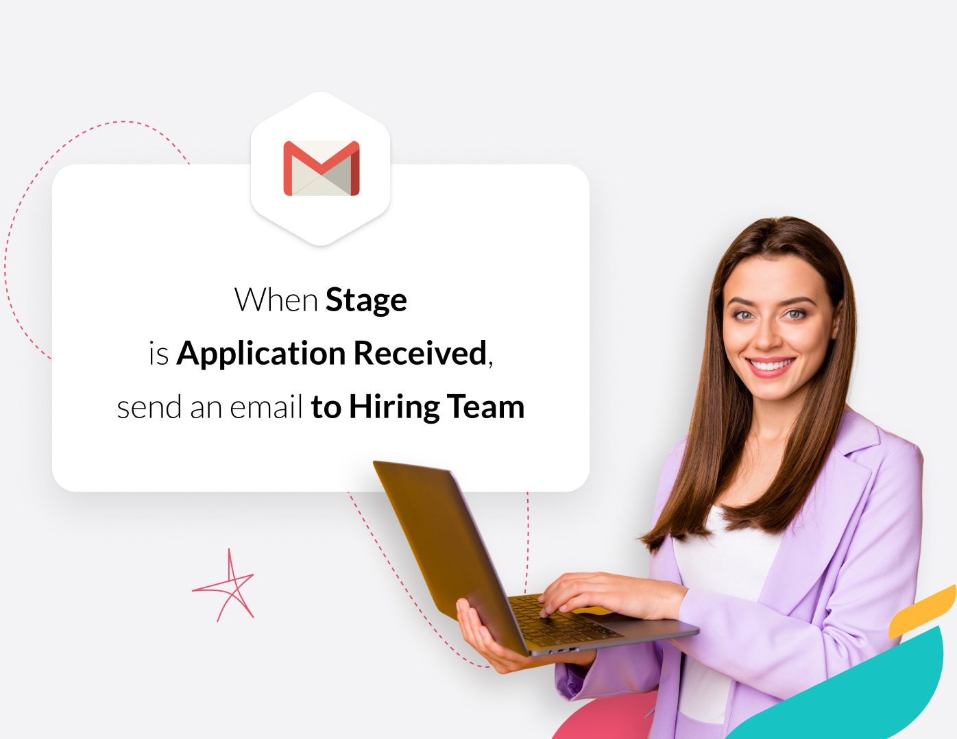 Automate application and hiring process stages