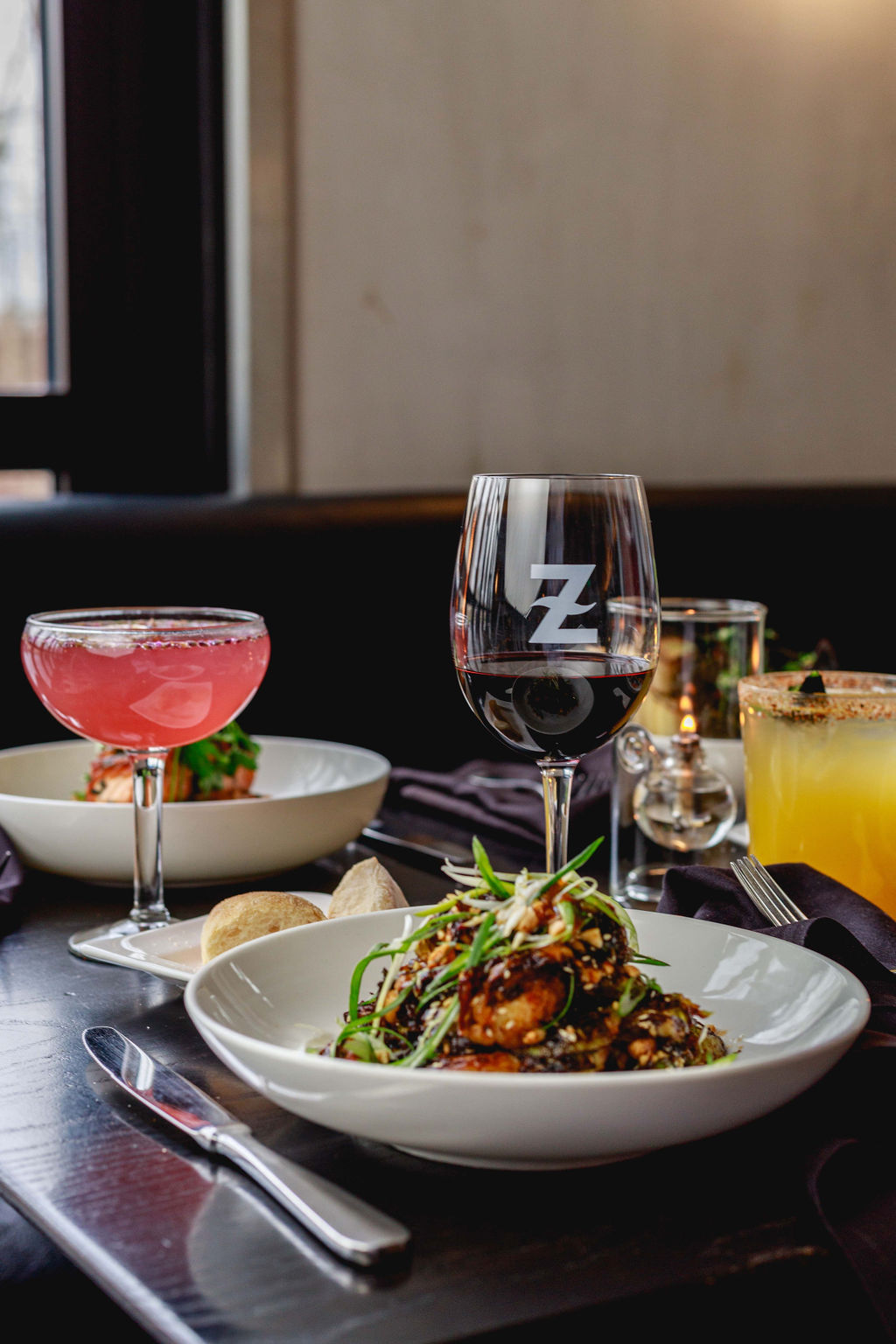 Z Hospitality Restaurant Marketing site Design & Social Media