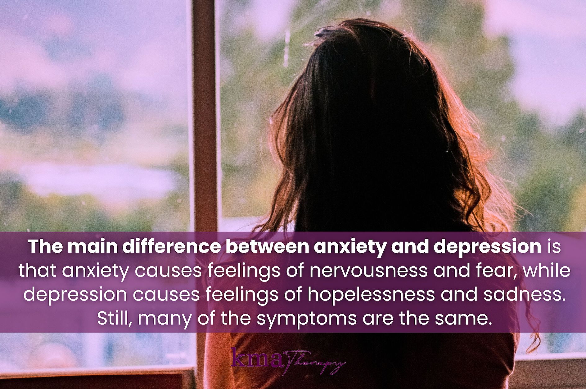 What’s the Difference Between Anxiety and Depression?