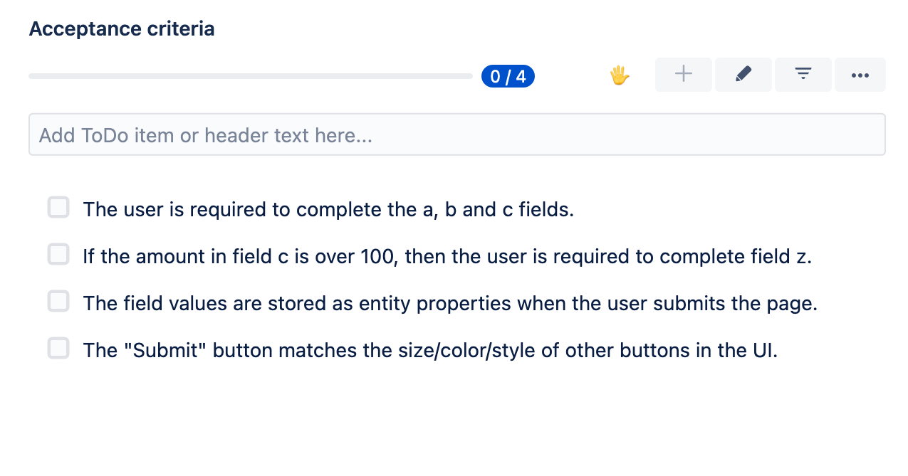 How to Create Acceptance Criteria Lists in Jira