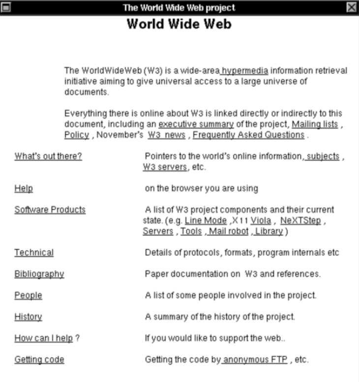 web 1.0 essay