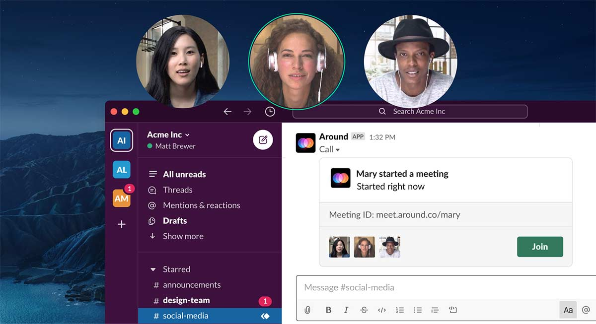 5 Best Virtual Meeting Apps: Around