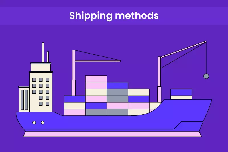 Shipping Methods For Mer