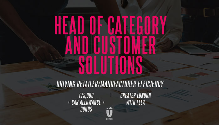 Head of Category and Customer Solutions