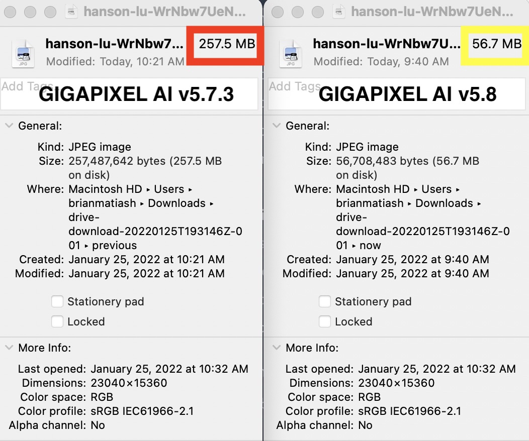 Gigapixel AI v5.8 - Improved face refinement, reduced memory usage, better  image quality with Windows GPU, and lots of stability fixes