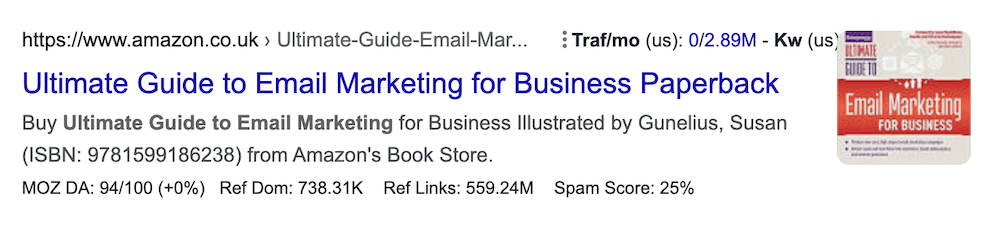 Ultimate guide Google search result