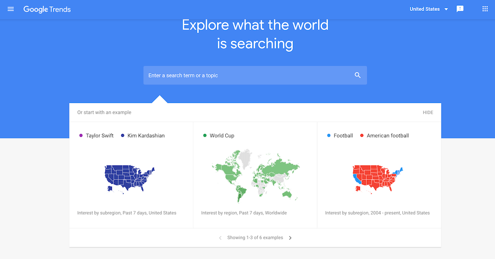 google trends