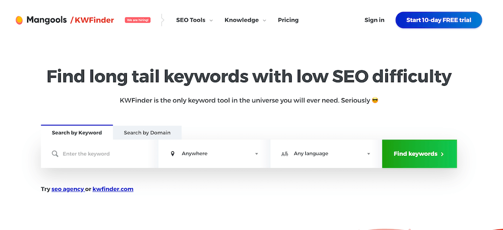 keyword finder