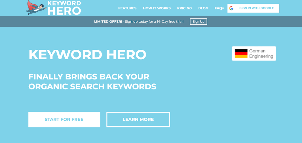 keyword hero