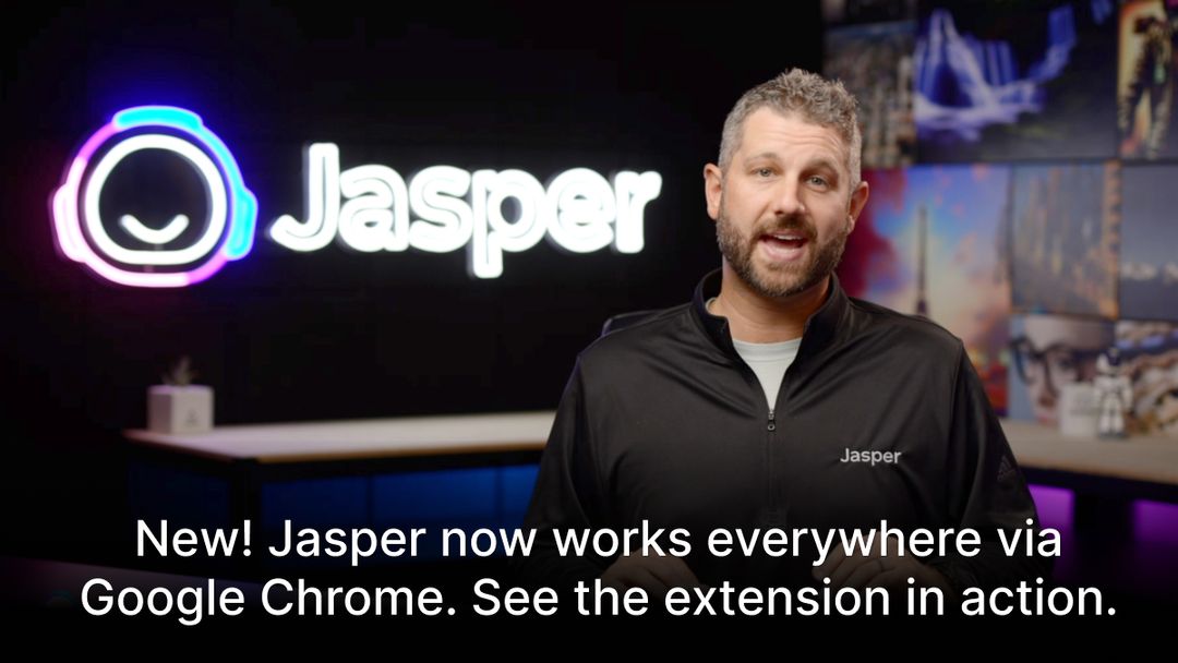 AI Chrome Extension | Create Everywhere with Jasper