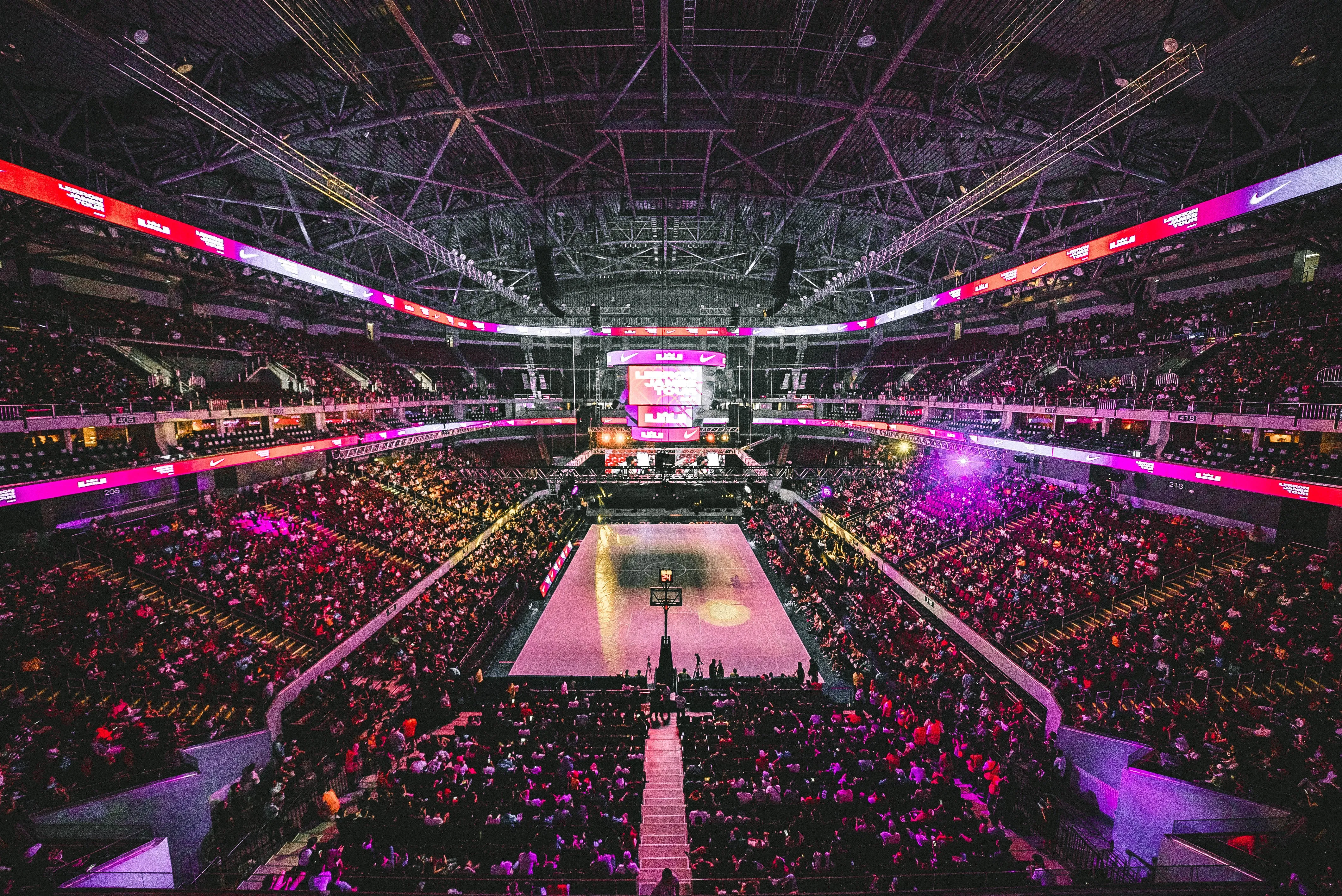 packed arena
