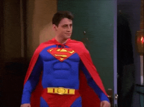gif of Joey from Friends