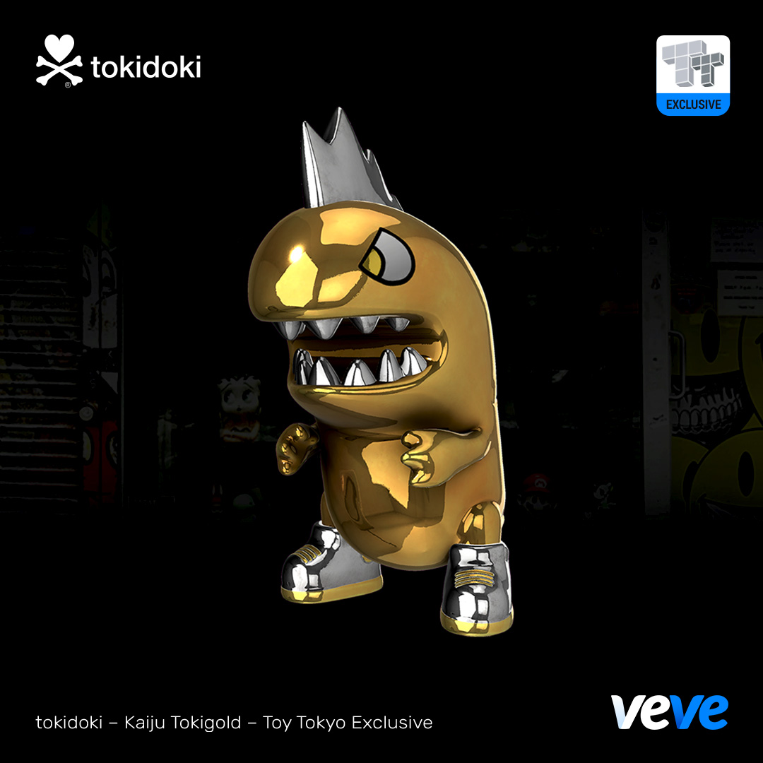 Toy Tokyo x tokidoki — Kaiju Tokigold 2