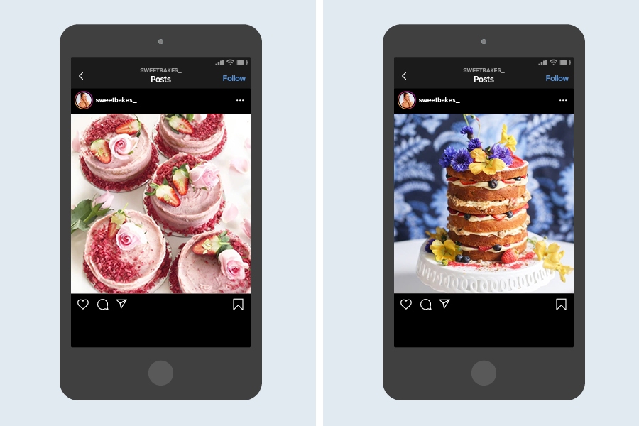 Consider the baked goods on @sweetbakes_ a form of edible art on Instagram