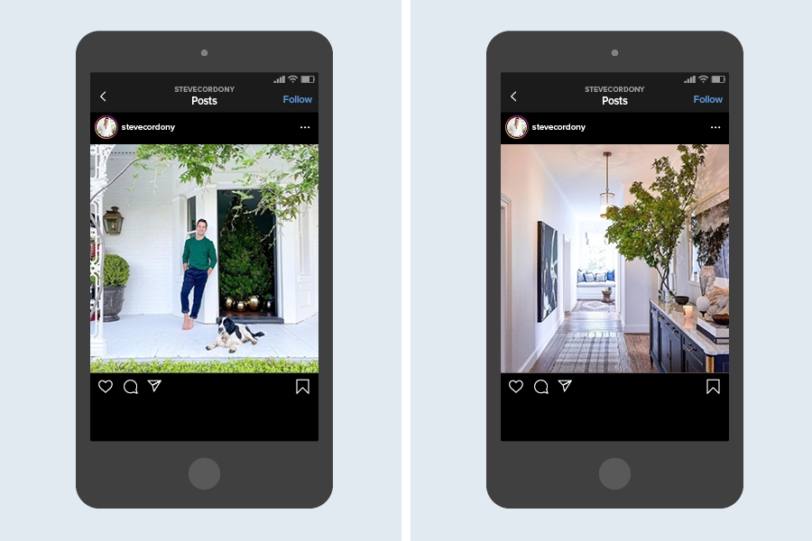 Steve Cordony’s beautifully curated feed is one of the best creative pages on Instagram
