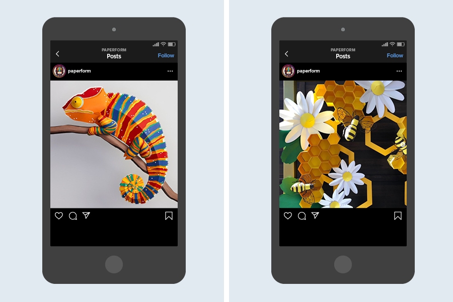 You’ll be amazed that all the creations on @paperform are only made from paper