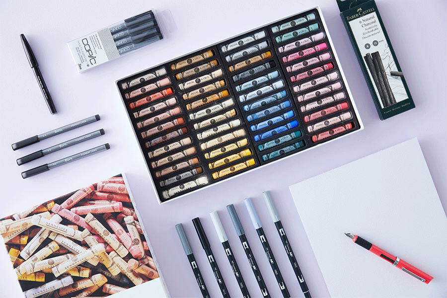 Sketch Kit Supplies Perfect for Creatives Create NOTEWORTHY at