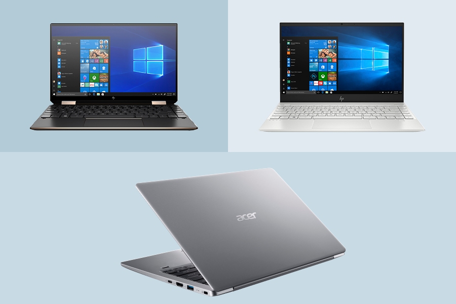 Compare Acer and HP models before buying a new laptop computer.