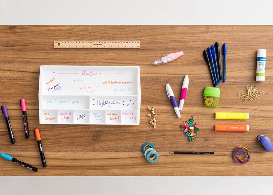 Labelled drawer dividers