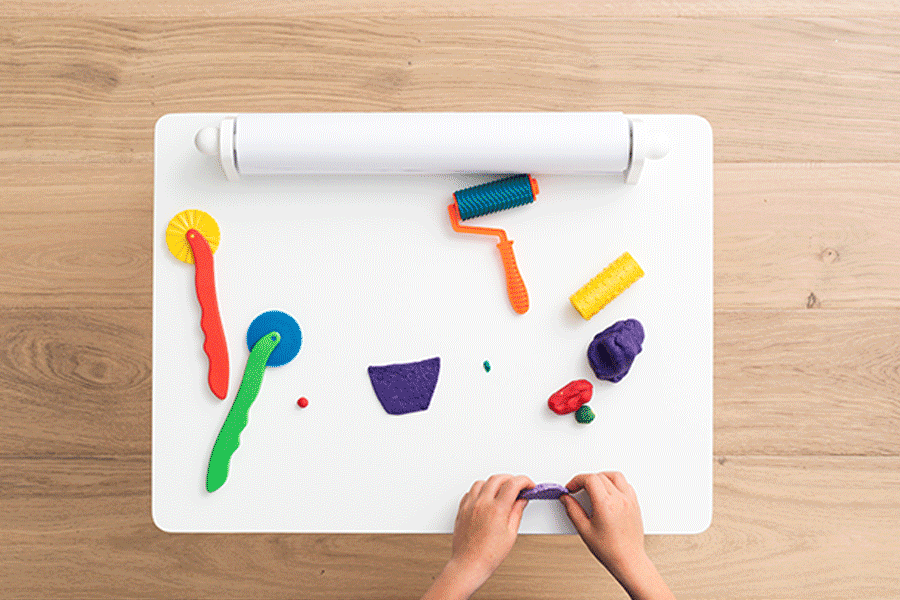 Entertain kids at home with playdough activities