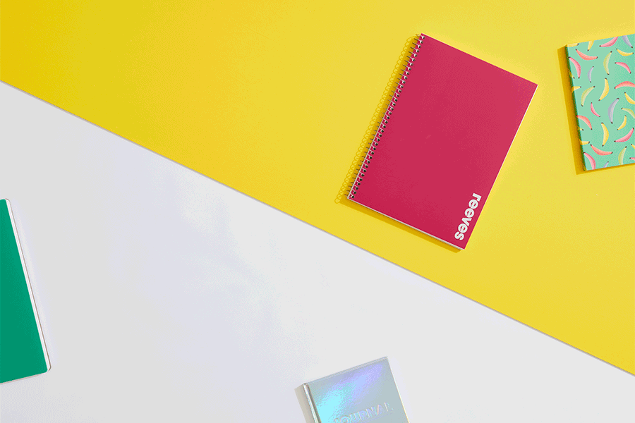Fun and colourful notebooks will encourage kids to journal and think and write creatively.