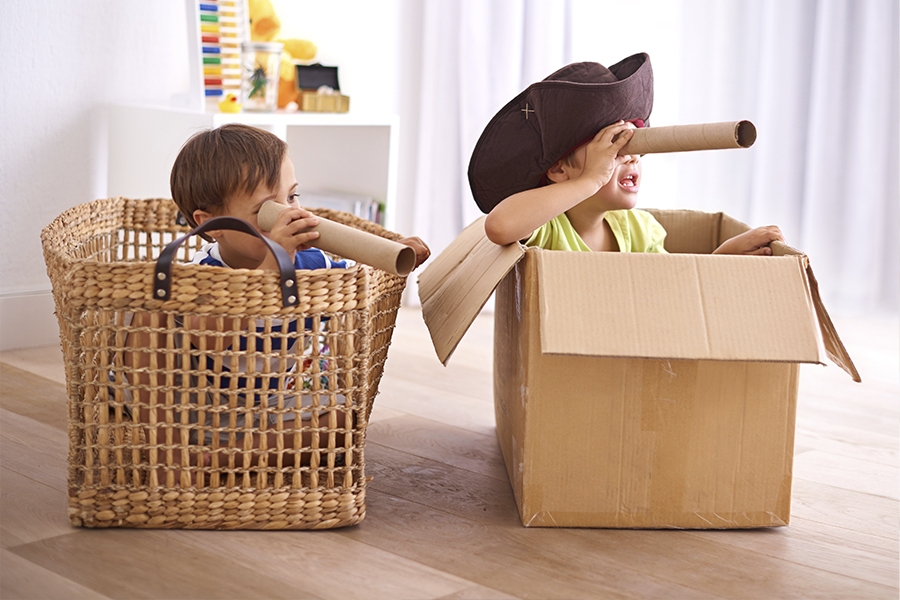 Next time your preschool kids are stuck indoors, try these fun activities and games.