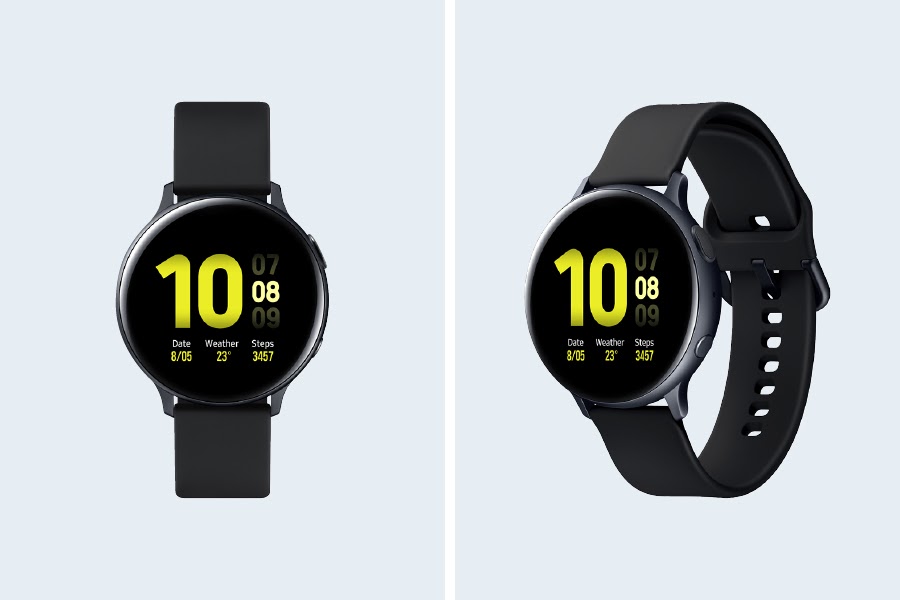 The Samsung Galaxy Watch Active2 smart watch combines the latest tech with the look of a traditional watch.