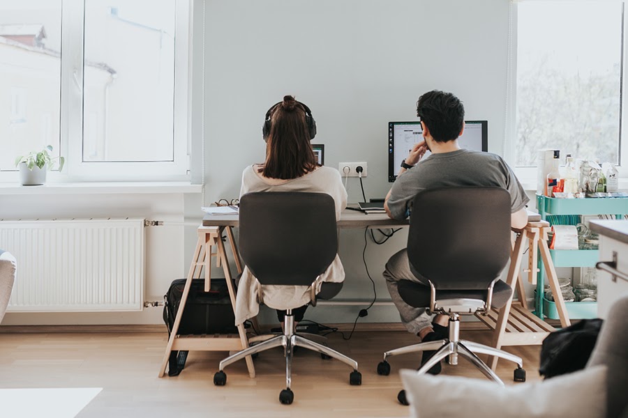 The right equipment is essential for an ergonomic home office.