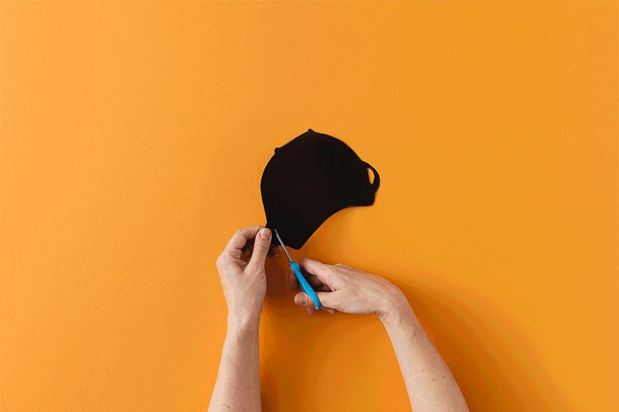 This pop-up paper cauldron is another easy Halloween craft project for kids.