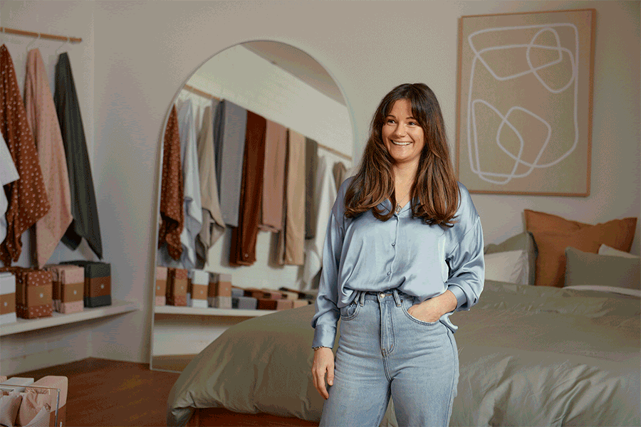 Small business success can take a while to gain traction, says Hayley Worley from The Sheet Society .