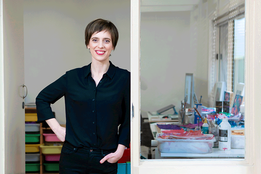 Peek into the creative life of Adelaide-based collage artist Alice Lindstrom.