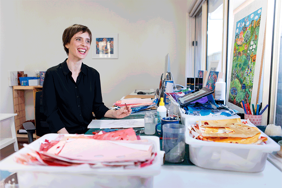 Alice Lindstrom’s advice for a creative life is to make work you enjoy and that speaks to you.