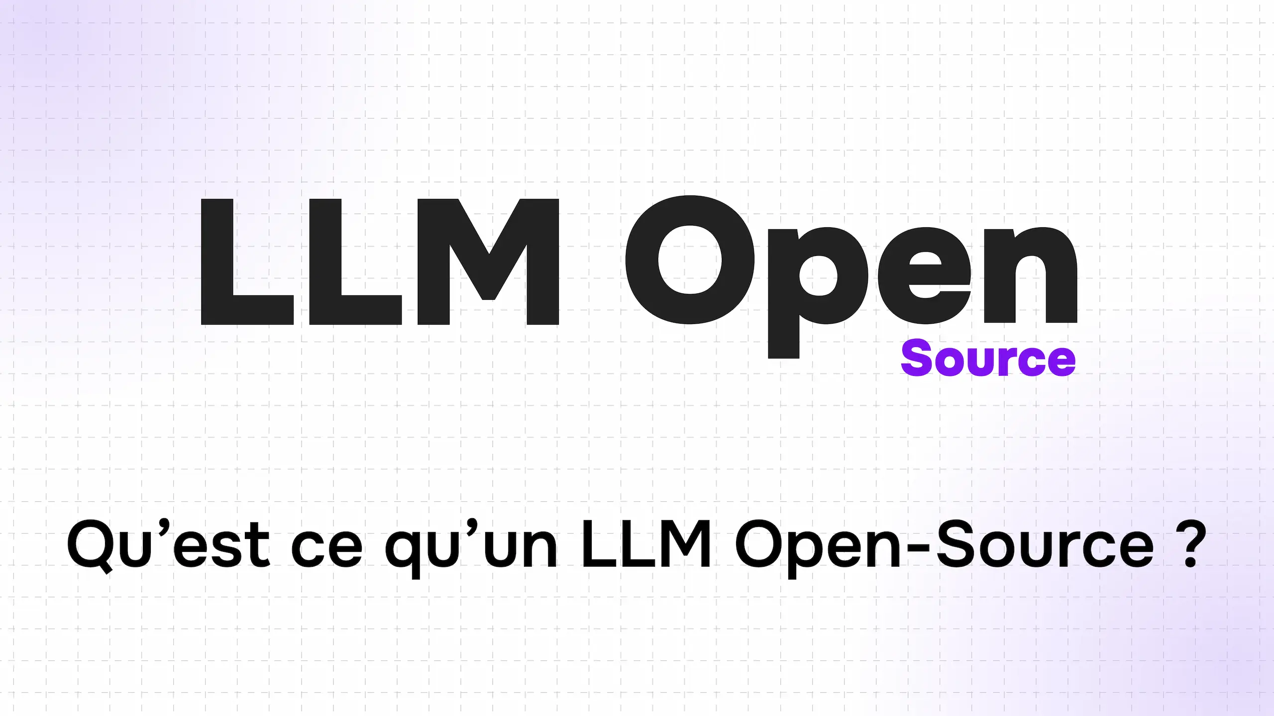 LLM Open-Source : Les 3 meilleurs LLM Open-Source